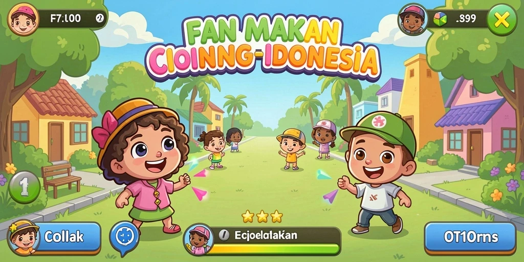 asia100 - Fitur multiplayer yang memungkinkan bermain bersama teman.